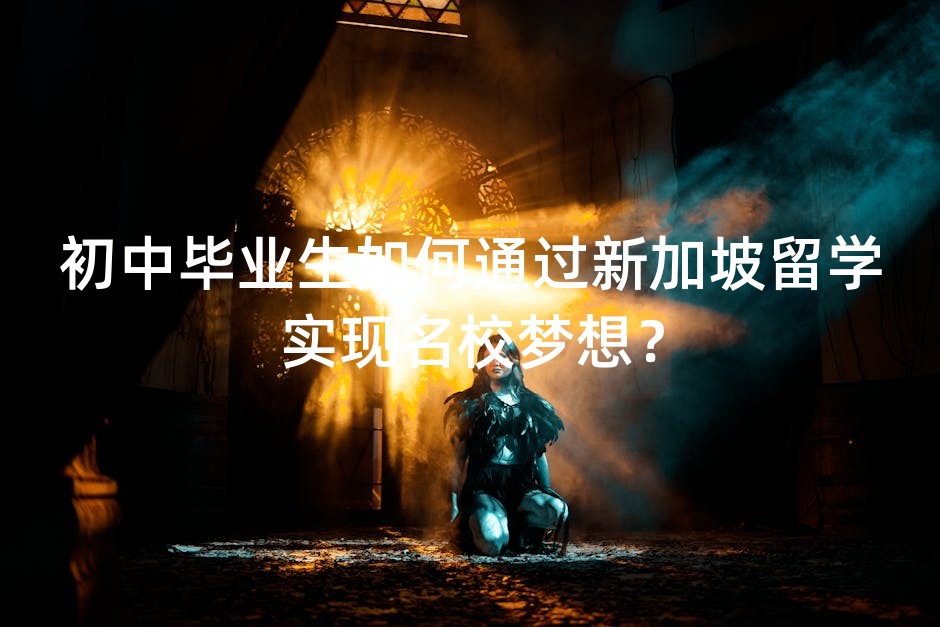 初中毕业生如何通过新加坡留学实现名校梦想？