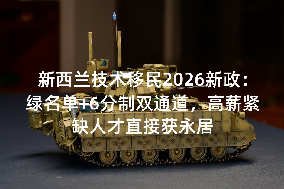 新西兰技术移民2026新政：绿名单+6分制双通道，高薪紧缺人才直接获永居