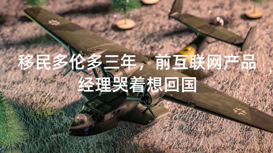 移民多伦多三年，前互联网产品经理哭着想回国