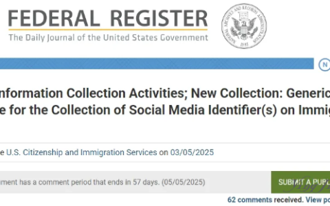 美国移民再次变天！将开始严查社交账号！